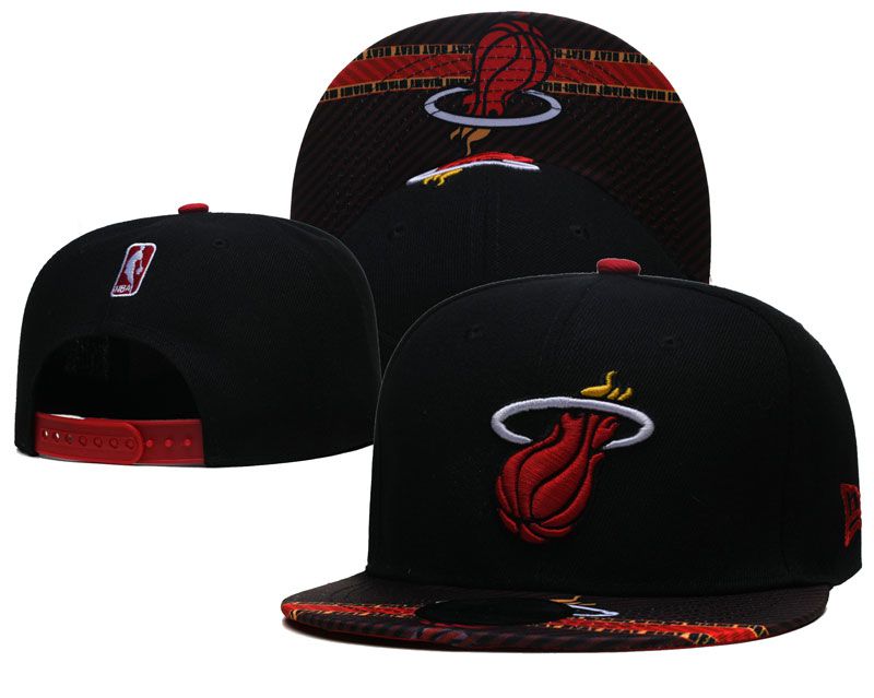 2022 NBA Miami Heat Hat ChangCheng 09272->nba hats->Sports Caps